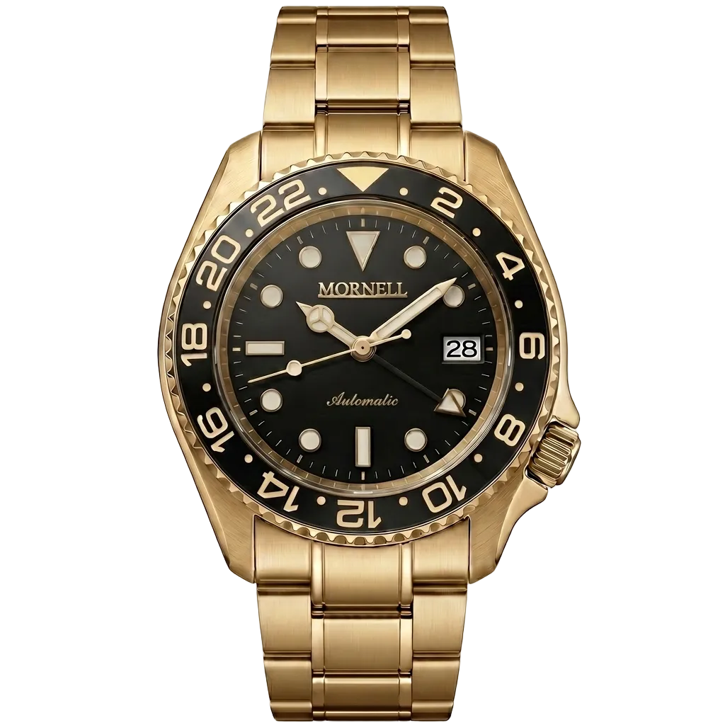 MORNELL PRESTIGE Gold Steel Black