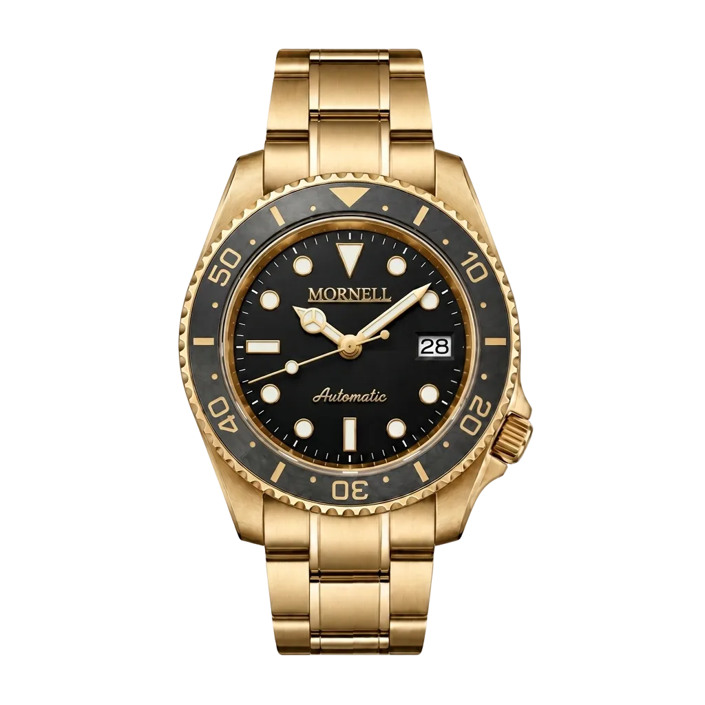 MORNELL PELAGUS Gold Steel Black