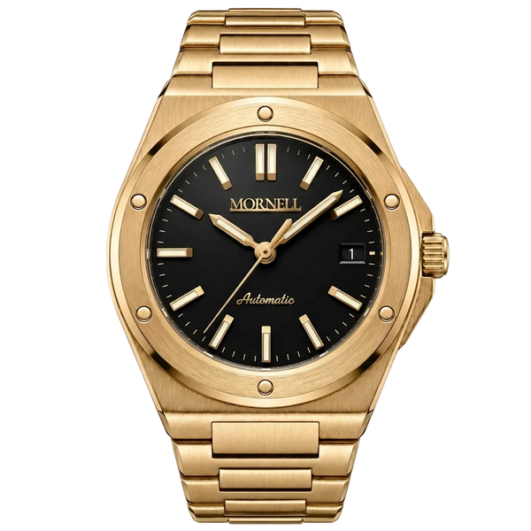 MORNELL CARENTIS Gold Steel Black