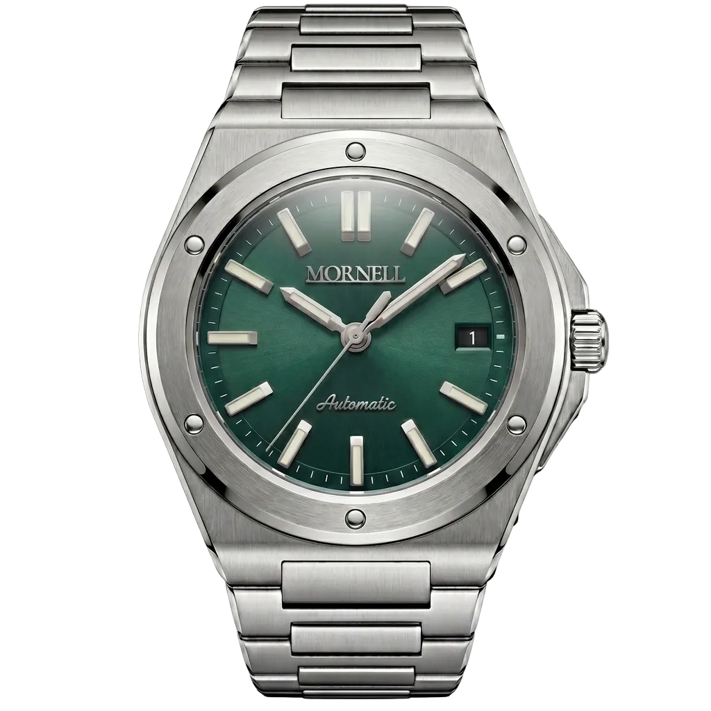 MORNELL CARENTIS Silver Steel Green