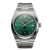 CLASSIC Silver Steel Arabic Green