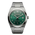 MORNELL CLASSIC Silver Steel Arabic Green