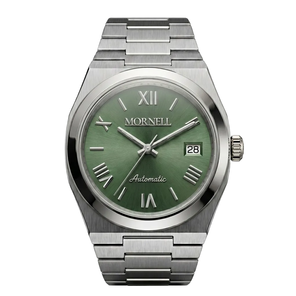 MORNELL CLASSIC Silver Steel Olive