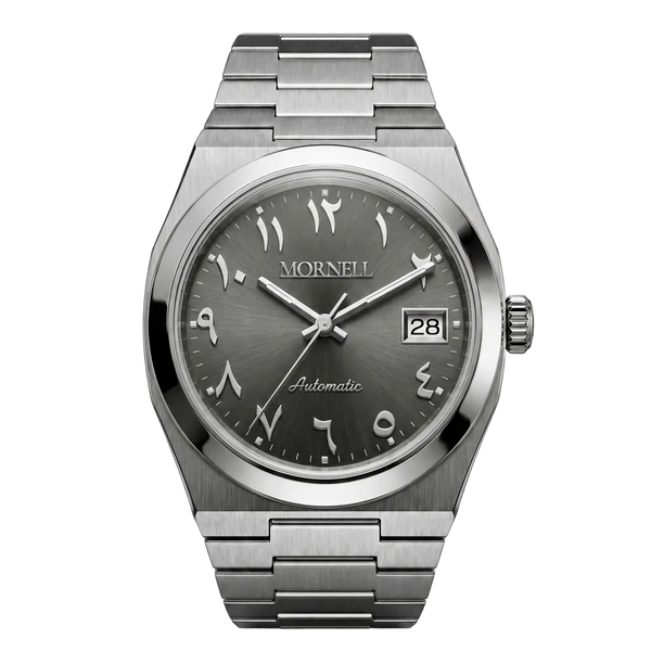 MORNELL CLASSIC Silver Steel Arabic Grey