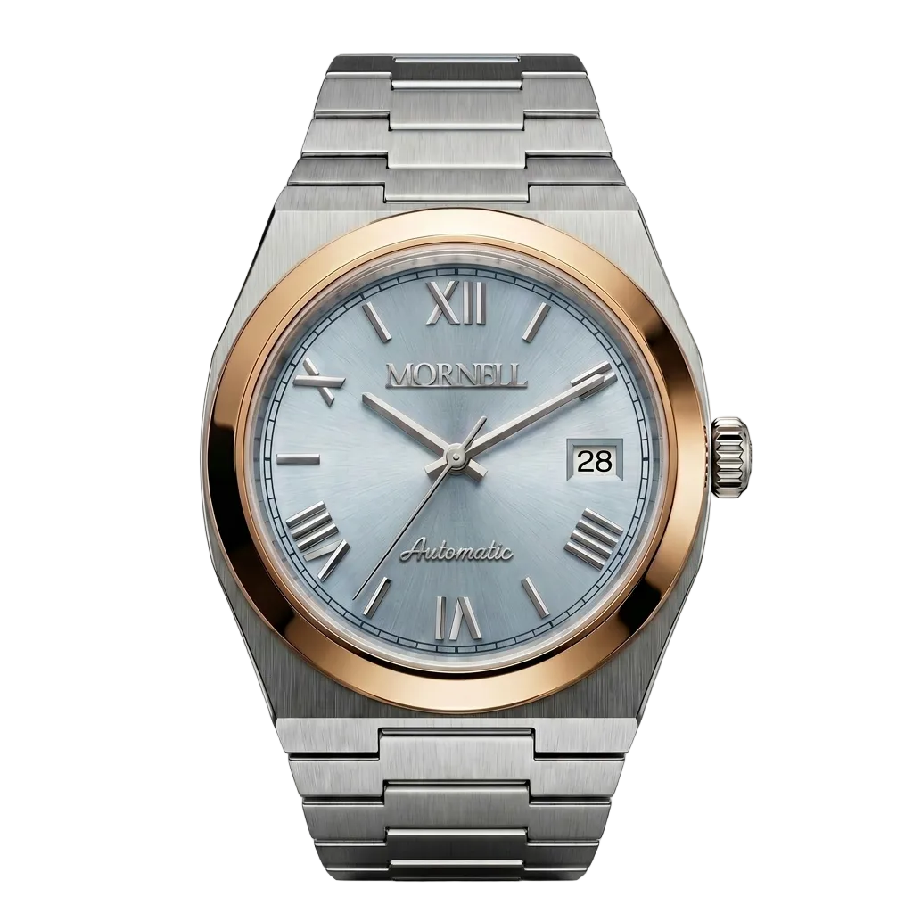 MORNELL CLASSIC Two Tone Steel Roman Ice
