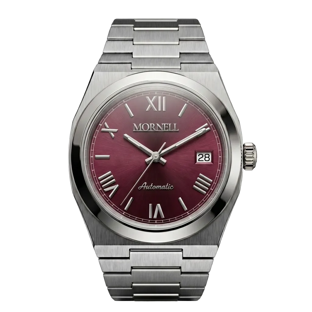 MORNELL CLASSIC Silver Steel Red