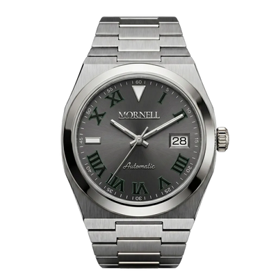 CLASSIC Silver Steel Roman Grey