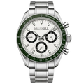 MORNELL CHRONO Silver Steel Green