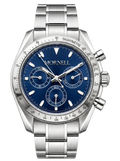 MORNELL CHRONO Silver Steel Ocean