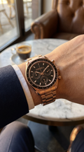 MORNELL CHRONO Rose Steel Black