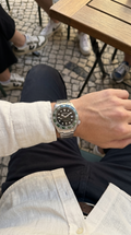 MORNELL PRESTIGE Silver Steel Green
