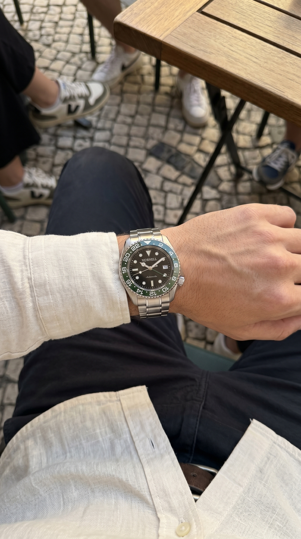 PRESTIGE Silver Steel Green