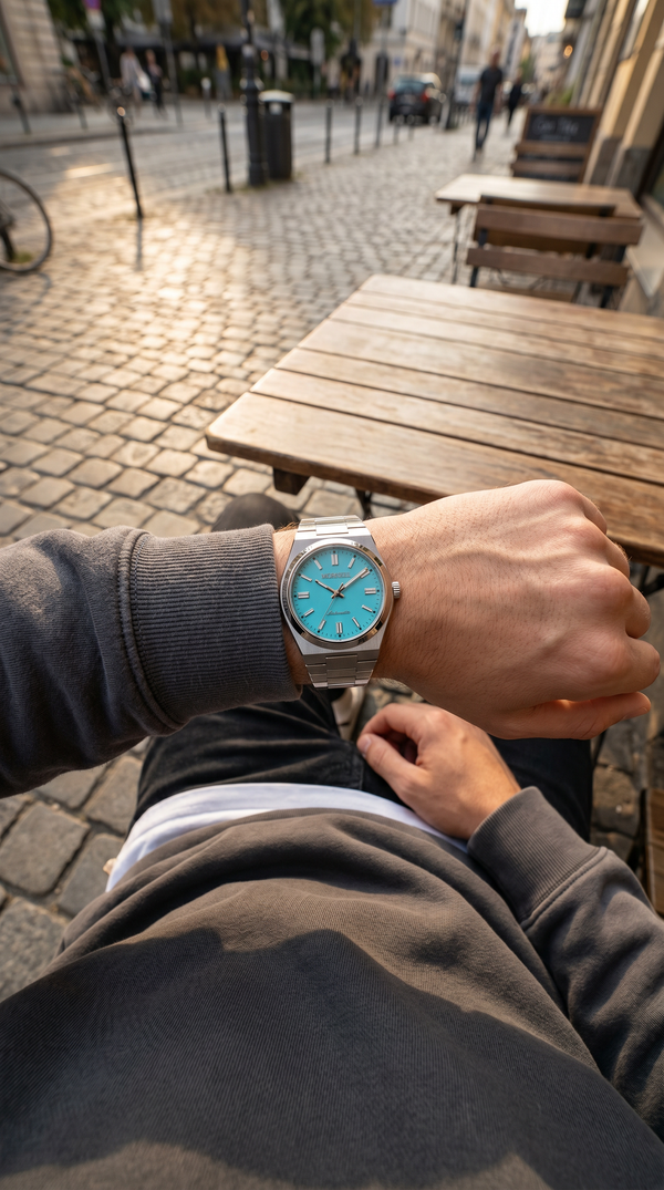 VENTURE Silver Steel Blue