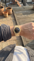 MORNELL CARENTIS Gold Steel Black