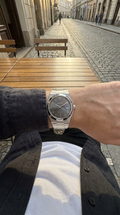 MORNELL CLASSIC Silver Steel Arabic Grey