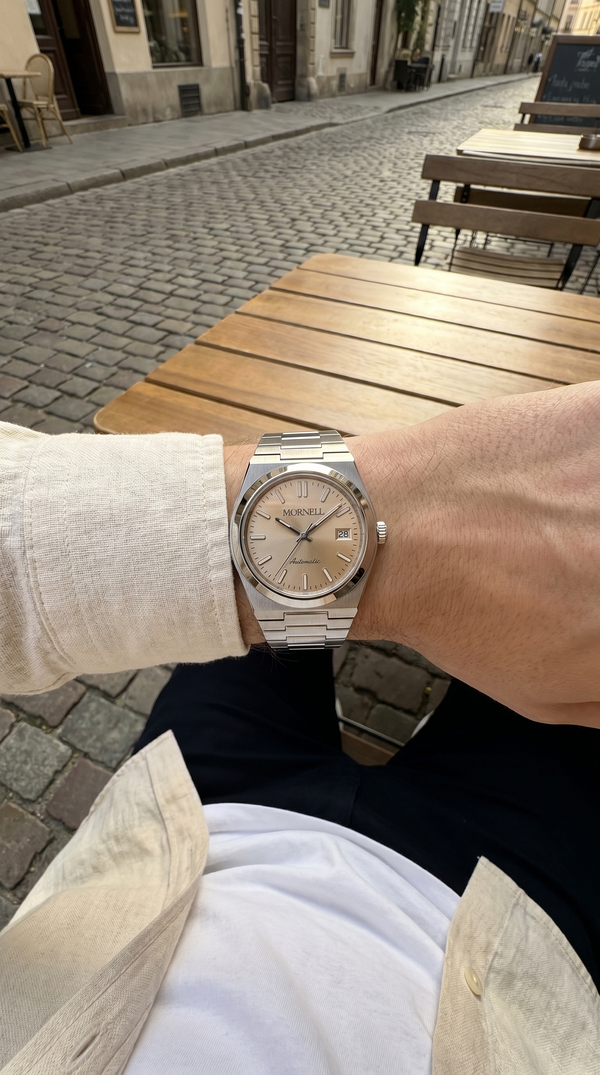 CLASSIC Silver Steel Champagne