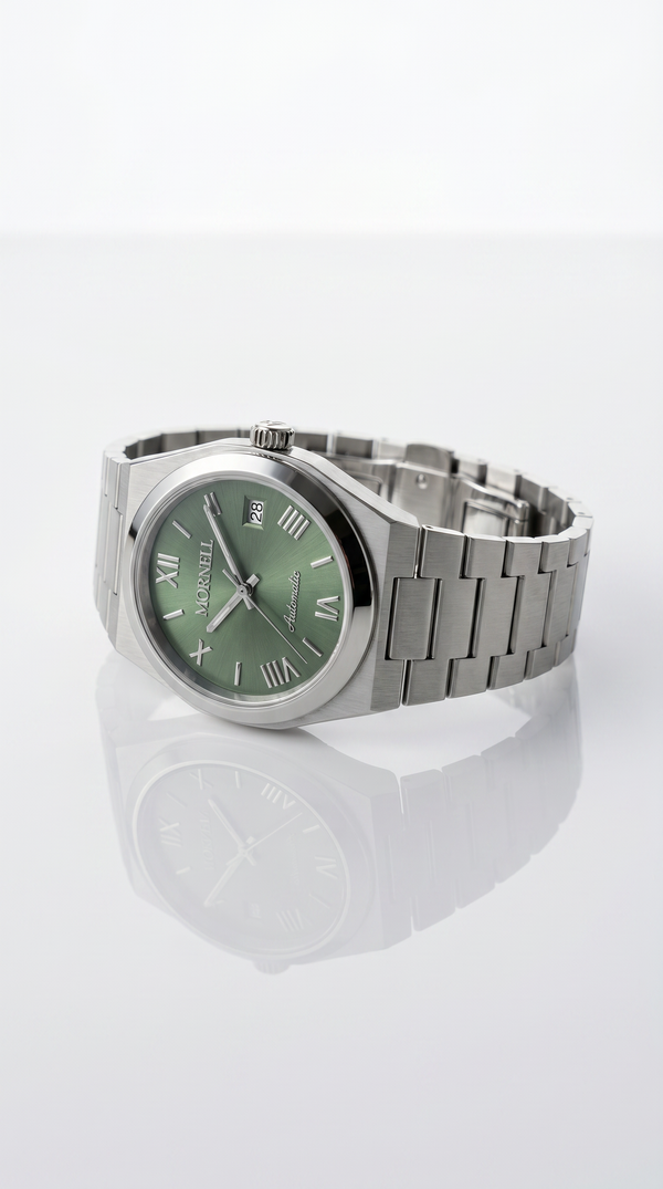 MORNELL CLASSIC Silver Steel Olive