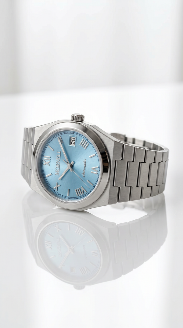 MORNELL CLASSIC Silver Steel Roman Ice