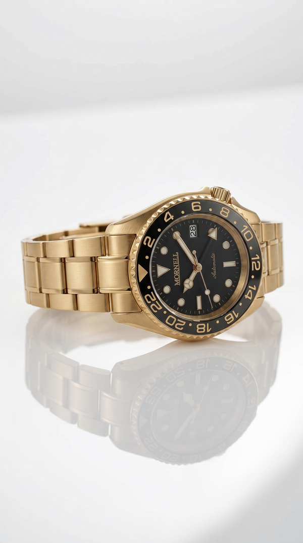 MORNELL PRESTIGE Gold Steel Black