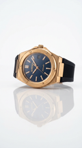 MORNELL CARENTIS Rose Steel Black Rubber