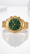 MORNELL CHRONO Gold Steel Green