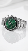 MORNELL CHRONO Silver Steel Irish Green