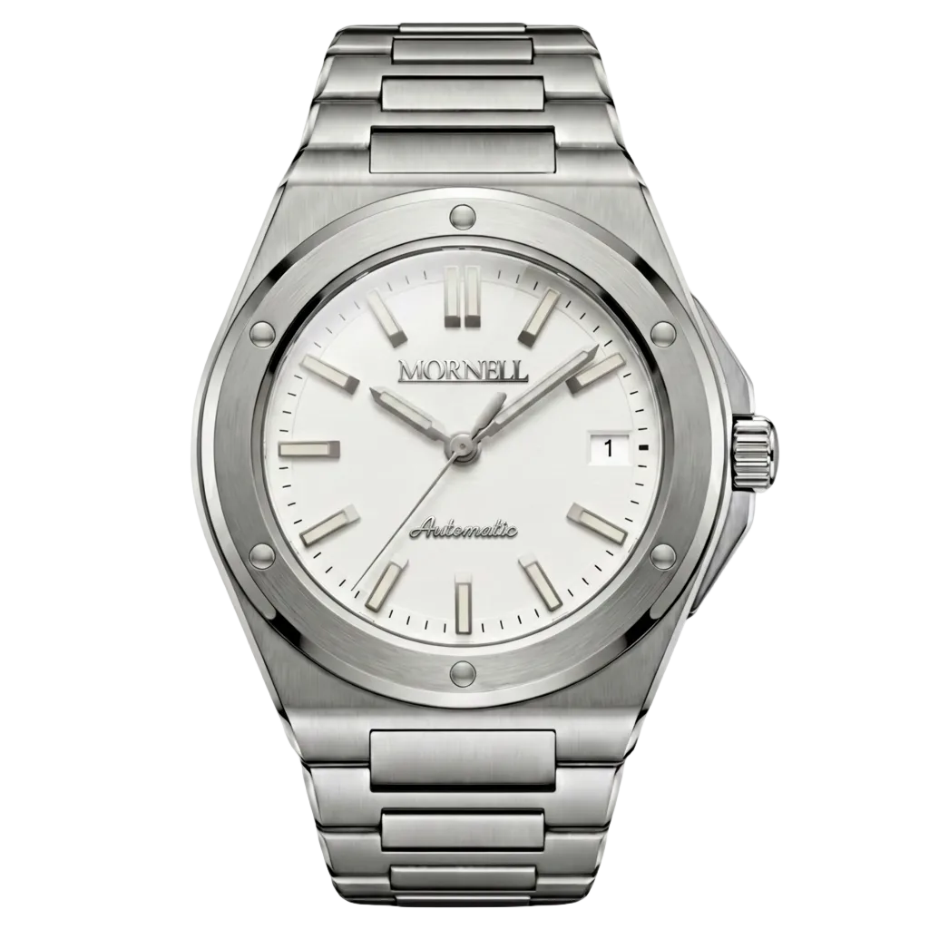 MORNELL CARENTIS Silver Steel White