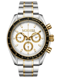 MORNELL CHRONO Two Tone Steel White