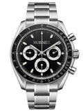 MORNELL CHRONO Silver Steel Black