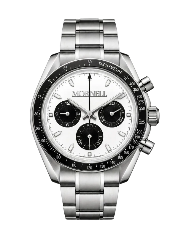 MORNELL CHRONO Silver Steel White