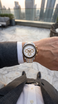 MORNELL CHRONO Two Tone Steel White