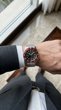 MORNELL PRESTIGE Silver Steel Red