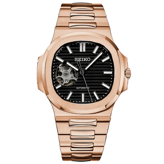 MORNAUT MOD - ROSE GOLD - BLACK (OPEN HEART)