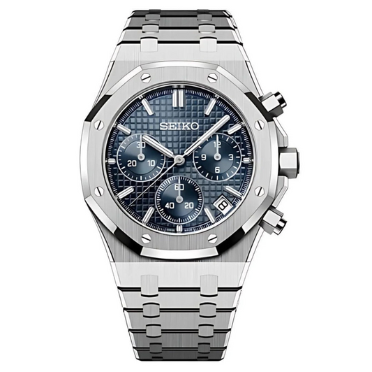 MOR OAK MOD CHRONOGRAPH - BLUE