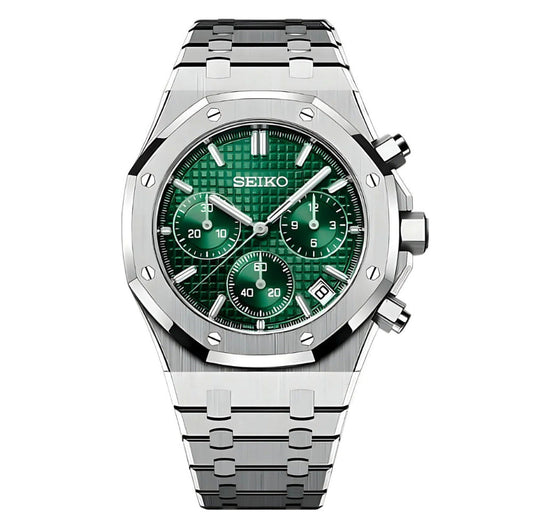 MOR OAK MOD CHRONOGRAPH - GREEN